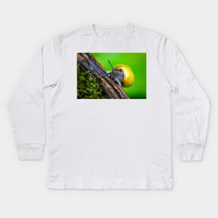 Out for a walk Kids Long Sleeve T-Shirt
